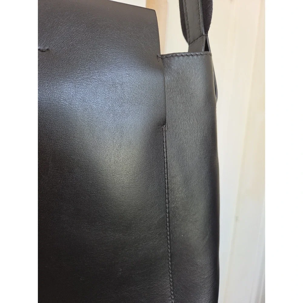 Everlane The Form Crossbody Bag Black Leather Minimalist Made In Italy